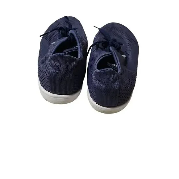 Puma Ladies Size 6.5 Blue Mesh Lo Top Sneakers - Picture 4 of 6